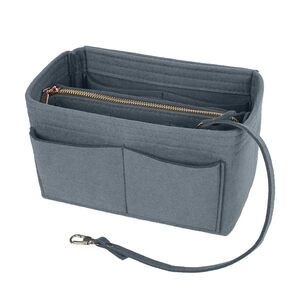 7819 Purse Organizer Insert for Handbags, Felt Bag Organizer, Tote Bag